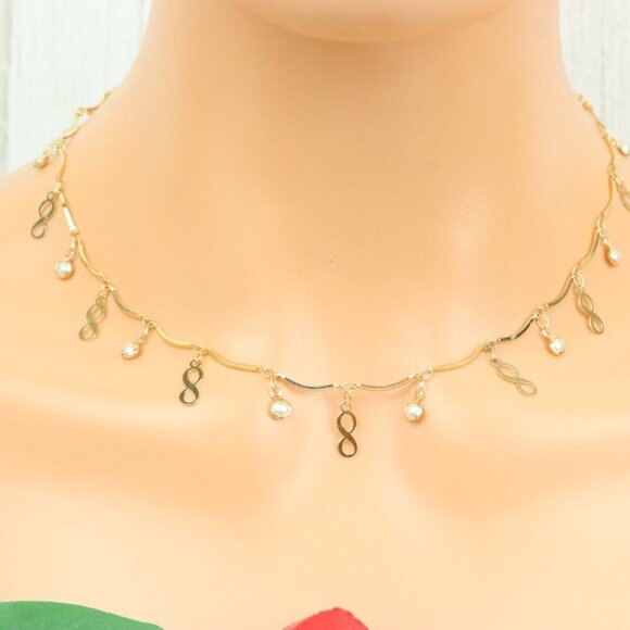 "Minimalist & Elegant Necklace Chain – Perfect for Women & Girls | UNVRC1015 - Picture 6 of 10